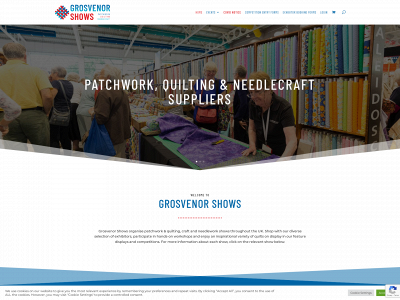 grosvenorshows.co.uk snapshot