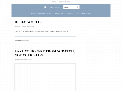 thefromscratchhome.com snapshot