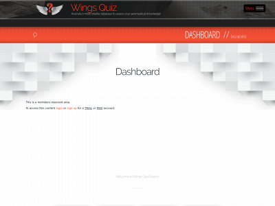 wingsquiz.com snapshot