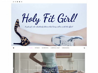 holyfitgirl.com snapshot