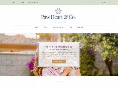 pawheartco.com snapshot