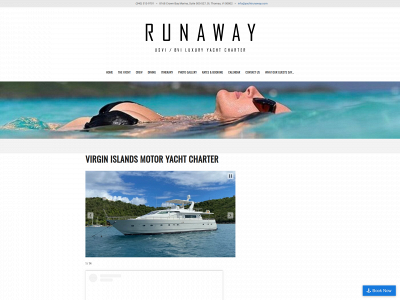 yachtrunaway.com snapshot