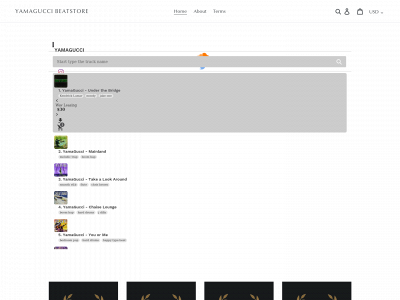 yamaguccibeats.com snapshot