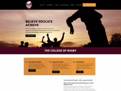 collegeofrugby.co.uk snapshot