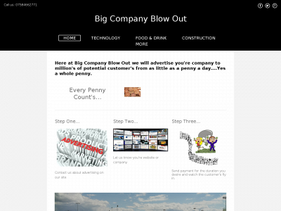 bigcompanyblowout.co.uk snapshot