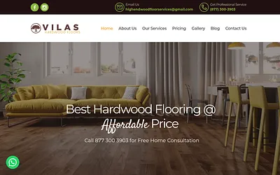 vilasflooring.com snapshot