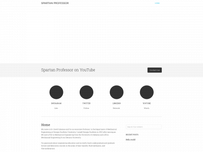 spartanprofessor.com snapshot