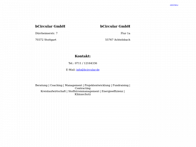 bcircular.de snapshot
