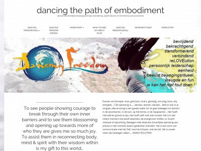dancingfreedom.be snapshot