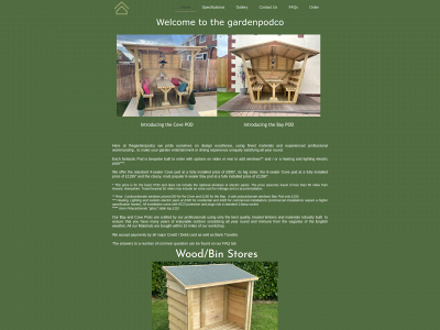 thegardenpodco.uk snapshot