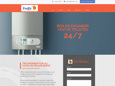 fastfitboilers.com snapshot