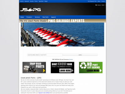 jetskipartsguy.com snapshot
