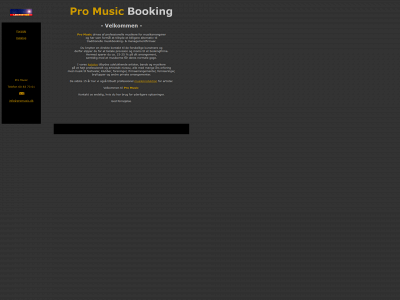 promusic.dk snapshot