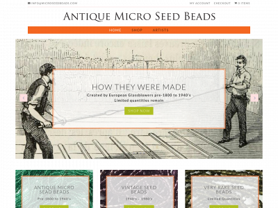 microseedbeads.com snapshot