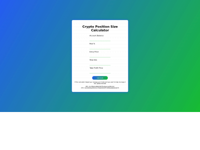 cryptopositionsizecalc.com snapshot