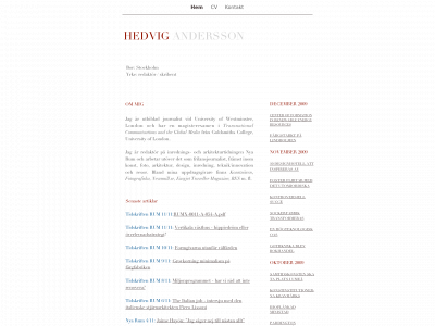 hedvigandersson.com snapshot