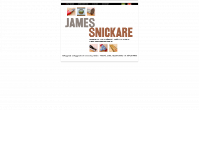 jamessnickare.se snapshot
