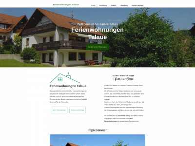 ferienwohnungen-talaue.de snapshot
