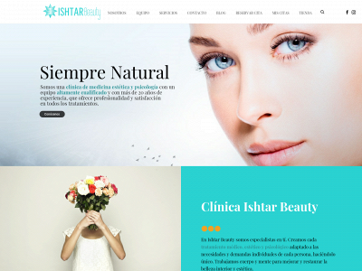 clinicaishtarbeauty.es snapshot