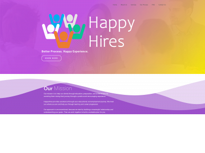 happyhiresllc.com snapshot
