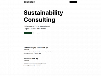 grunbaumpartners.dk snapshot