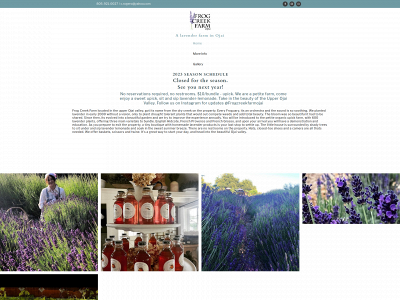 frogcreekfarmojai.com snapshot