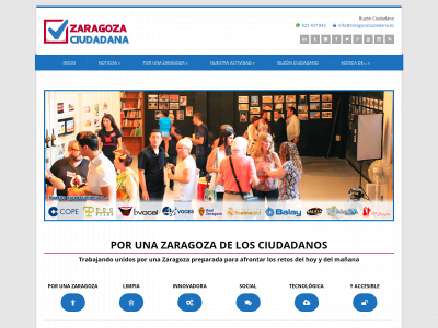 www.zaragozaciudadana.es snapshot