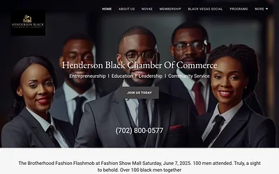 hendersonblackchamber.org snapshot