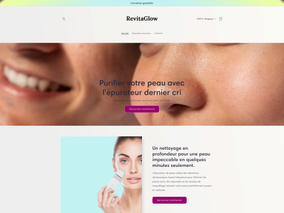 revitaglow.fr snapshot