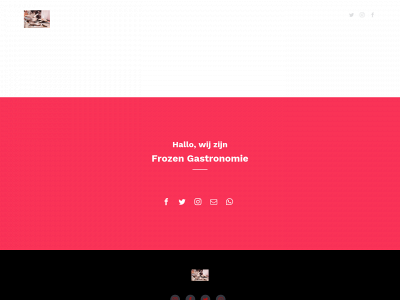 frozengastronomie.nl snapshot