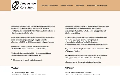 jungerstam.fi snapshot