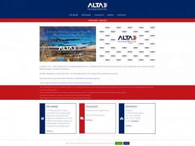 alta.lt snapshot
