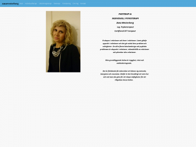 zanawesterberg.se snapshot