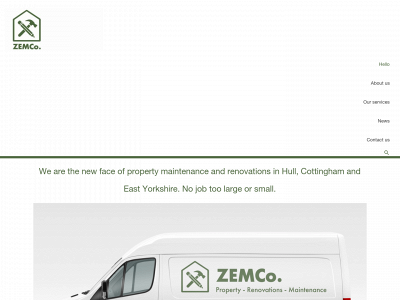 zemco.co.uk snapshot