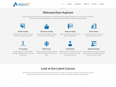 akirait.com snapshot