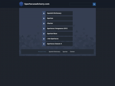 spartacusadvisory.com snapshot