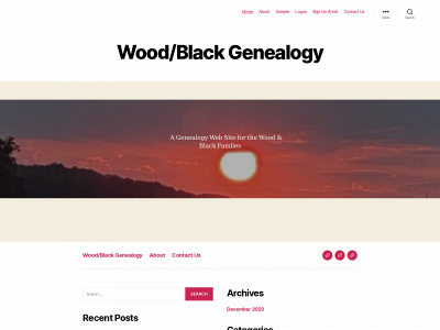 wood-genealogy.com snapshot