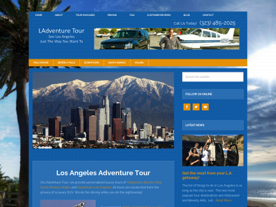 ladventuretour.com snapshot
