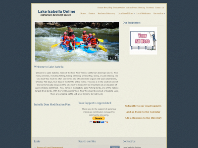 lakeisabella.net snapshot