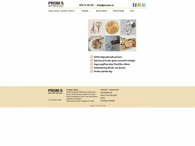 promisab.se snapshot
