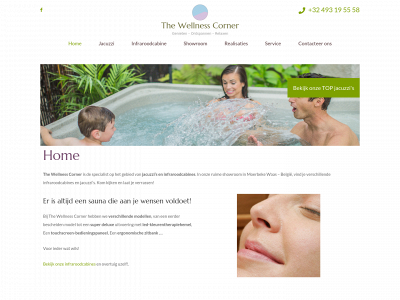 the-wellnesscorner.be snapshot