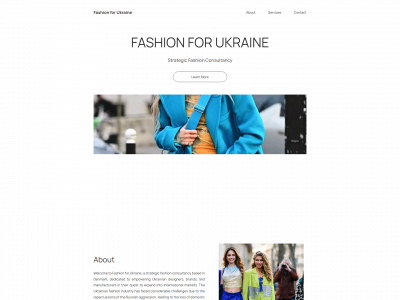 fashionforukraine.com snapshot