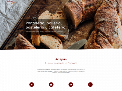 artepanzaragoza.com snapshot
