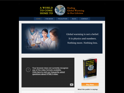 endingglobalwarming.com snapshot