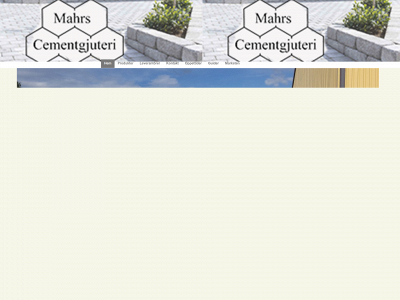 mahrscement.se snapshot
