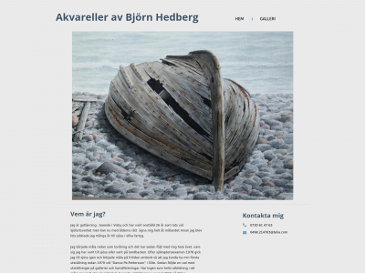 bjornhedberg.se snapshot