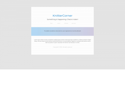 knitterscorner.co.uk snapshot