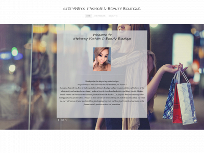 www.stefannyfashionbeautyonlinestore.com snapshot