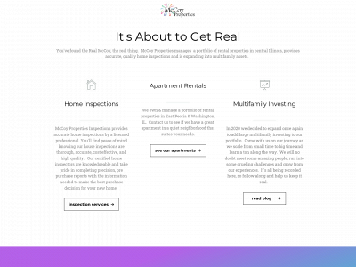 therealmccoyproperties.com snapshot