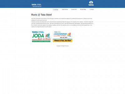 tatasteelruns.com snapshot